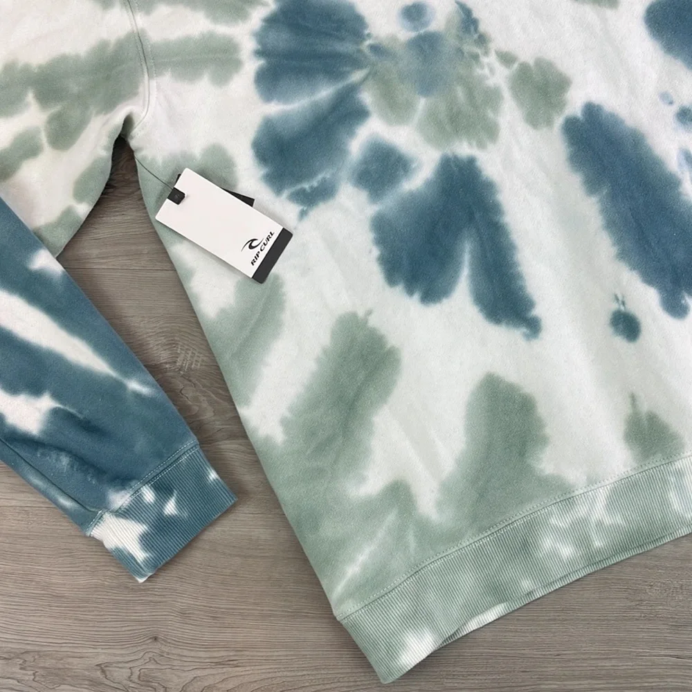 🔆RIP CURL🔆 TIE-DYE HOODIE SWEATSHIRT - Picture 9 of 9